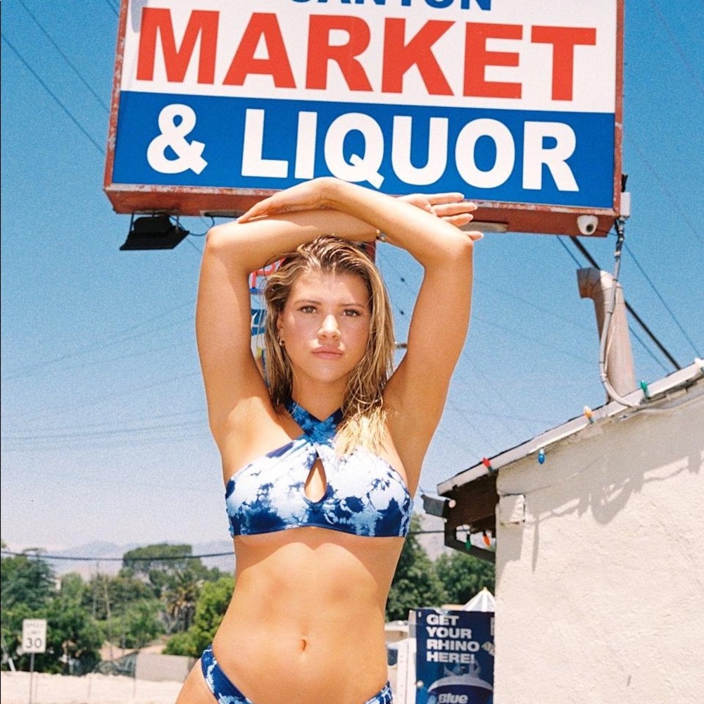 Frankies Bikini’s Sofia Richie Tie Dye Bikini Top